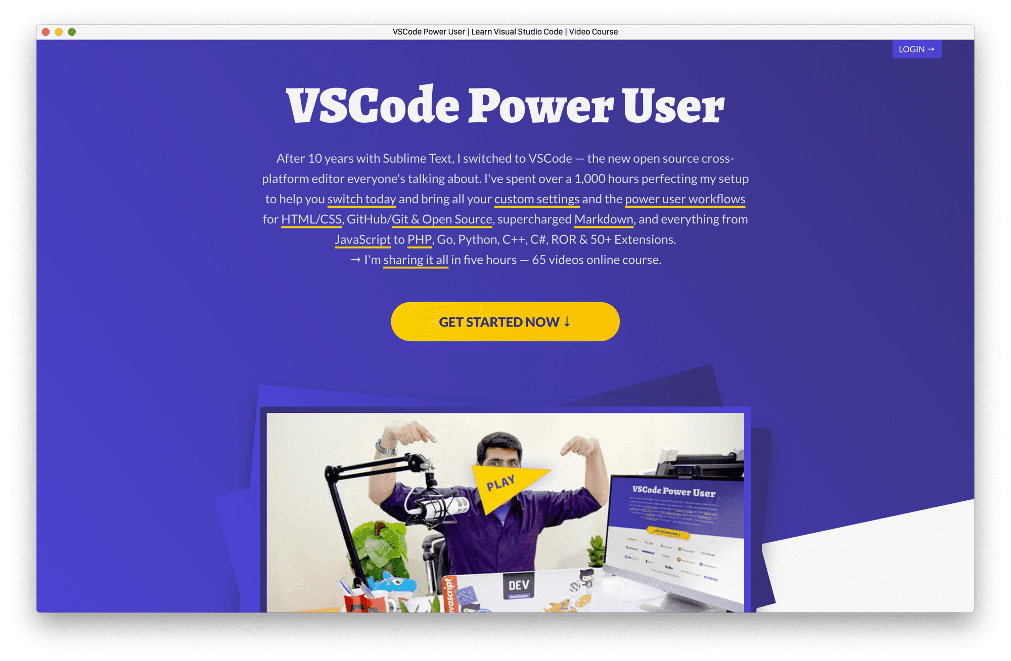 VS Code Power User Course Review